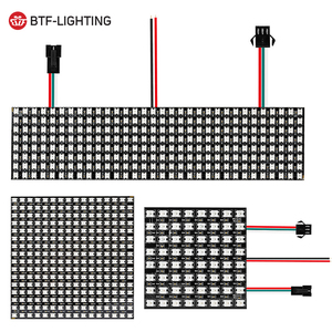 Hoch auflösende 8x32 16x16 64leds 256leds Adressierbare LED-Matrix 8x8 Digital Panel Ws2812b - Product Image 3
