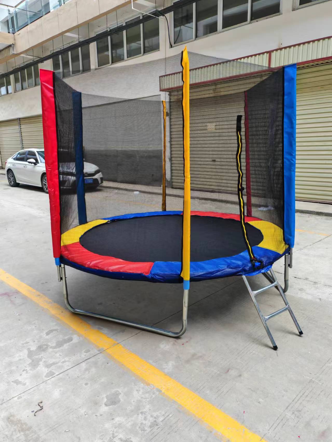 8 pies colorido redondo trampolín