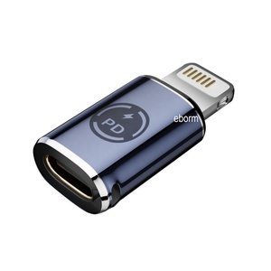 PD35W hızlı şarj USB C 8pin adaptörü USB C kablo dönüştürücü veri senkronizasyon konektörü destek Emark kablosu - Product Image 6