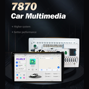 IPS 7870 9/10 pulgadas 2K Android 13 navegación GPS 5G WiFi 3D coche DVD Radio Multi UI sistema temático reproductor Multimedia