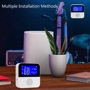Sensor de temperatura y humedad inalámbrico, pantalla LCD, Monitor de humedad para interiores para Smart Home, soporte SmartLife, asistente de Alexa y Google - Product Image 6
