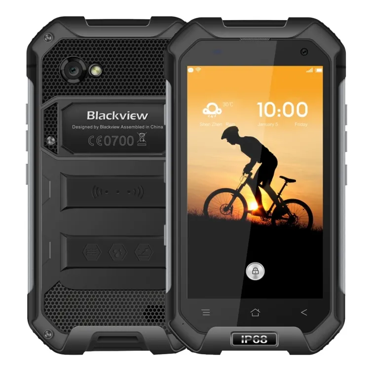 Fast Shipping Blackview BV6000 Android Rugged Mobile Phone, 3GB+32GB 4.7 inch 4500mAh Android 6 NFC Cellphone Smartphone