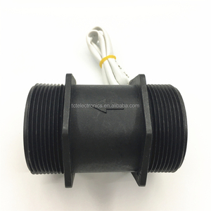 Sensor de flujo de agua de 2 pulgadas, medidor de flujo de turbina de agua de grado industrial, YF-DN50 Hall NPN