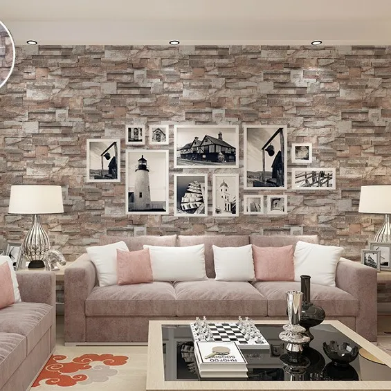 Papel de parede decorativo XPE espuma autoadesivo à prova d'água, design 3D, tijolo de parede de pedra, popular e de longa venda