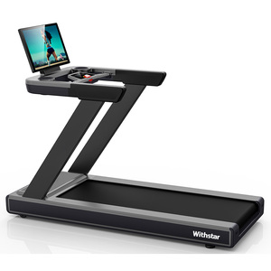 23,8 "TFT dokunmatik ekran ticari elektrikli koşu bandı spor koşu kardiyo eğitim makinesi spor ekipmanları tek elden özelleştirme - Product Image 6