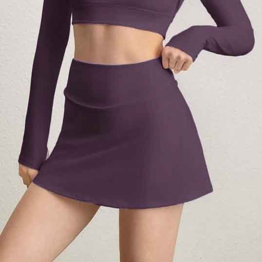 Skirts-Dark Purple