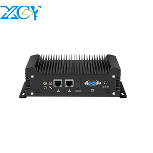 Mini PC sin ventilador I3 10110U DDR4 Dual PCIE Network Dual COM 8USB 4G moduleUbuntu Linux Computadora personal de escritorio para industrial - Product Image 1