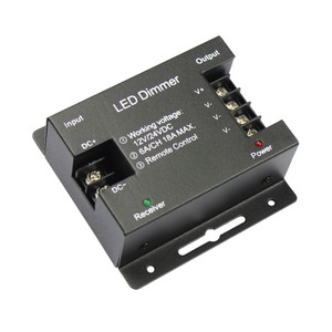 <strong>Adjustable</strong> Brightness Lamp Driver for LED Lighting DC 12V 24V Wireless 11 Keys 6A/Ch Wireless <strong>PWM</strong> LED Dimmer with Remote - Product Image 3