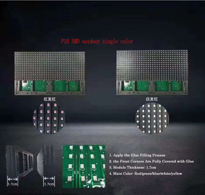 <strong>LED</strong> Welcome Display <strong>P10</strong> Single Color <strong>Module</strong> 320*160mm Outdoor Smd <strong>P10</strong> Green <strong>LED</strong> <strong>Module</strong> High Brightness - Product Image 5
