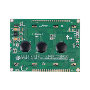 LCD12864J-3 интерактивный Интеллектуальный жидкокристаллический модуль дисплея со светодиодной подсветкой - Product Image 4