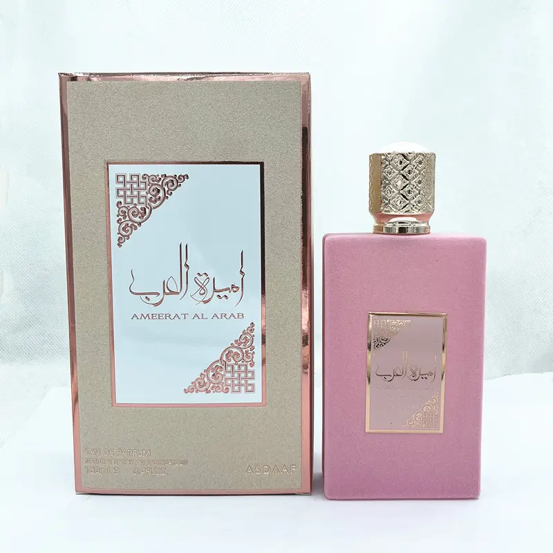 Parfum dame en flanelle rose de haute qualité arabe dubaï moyen-orient vietnam commerce extérieur parfum femme longue durée
