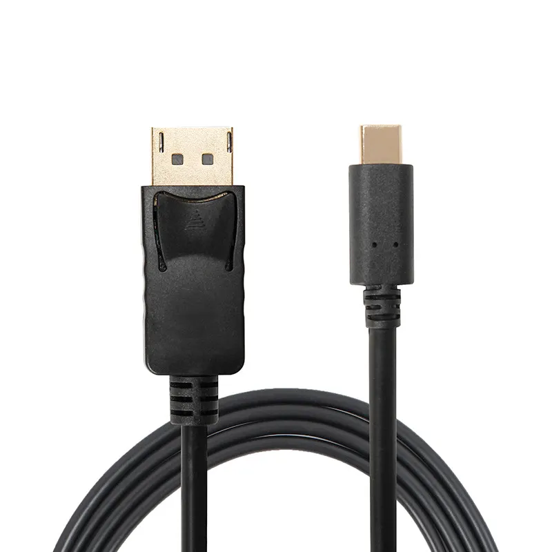 USB-c để dp Adapter Cable Type-C để dp chuyển đổi tương thích 4K * 2K Nam để nam hiển thị cổng cáp