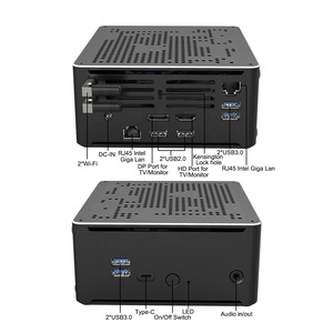 Minibaum 9. Generation i9 9880H i7 8750H Desktop Mini-PC Win10 Xeon E3-1505M V5 Typ C 4K HTPC Mini-Computer Linux WLAN Palm PC - Product Image 5