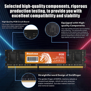 Bestoss <strong>DDR3</strong> &amp; DDR4 4GB 8GB 16GB Desktop RAM 1600Mhz DIMM Memory Computer RAM High Performance Best Product in Category - Product Image 3