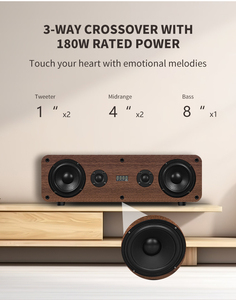 HIFI Active 2,1 canales USB inalámbrico Woofer sonido altavoces portátiles uso para Karaoke - Product Image 5