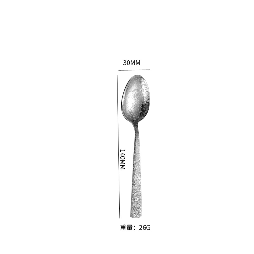 Cuchara de postre (plata)