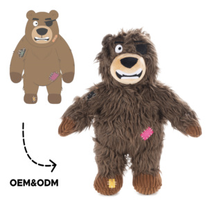 Nhà Sản Xuất Mới Đến Cho Thiết Kế Ban Đầu Con Chó Đồ Chơi Sang Trọng Đồ Chơi Mềm Nhồi Bông Đồ Chơi Cho Chó - Product Image 1