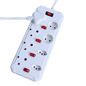 South Africa Standards OEM ODM 1 Switches 8 Outlets <strong>Extension</strong> <strong>Socket</strong> Multi Plug <strong>Extension</strong> Cord Power <strong>Socket</strong> - Product Image 3