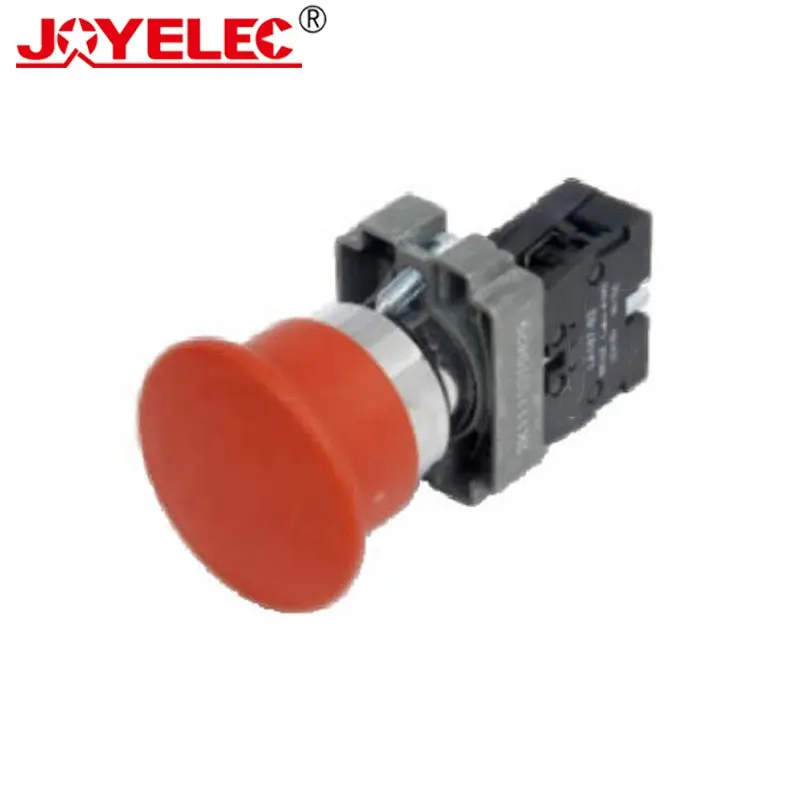 Testa a fungo Push Button Switch A Pulsante 40 millimetri LA167-B2-BC42 1NO 1NC 1NO1NC