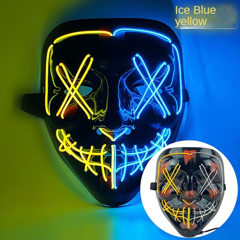 Azul hielo amarillo