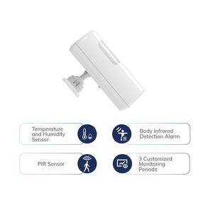 Control inteligente interior BLE 5,0 acelerómetro Sensor IR alarma Sensor de presencia temperatura infrarroja Sensor de movimiento Pir - Product Image 6