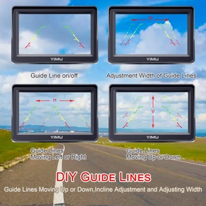 4.3&quot; TFT <strong>LCD</strong> Car Rear View Monitor Kit with Waterproof Mini Backup <strong>Reverse</strong> Camera Vehicle Reversing Aid <strong>System</strong> - Product Image 2