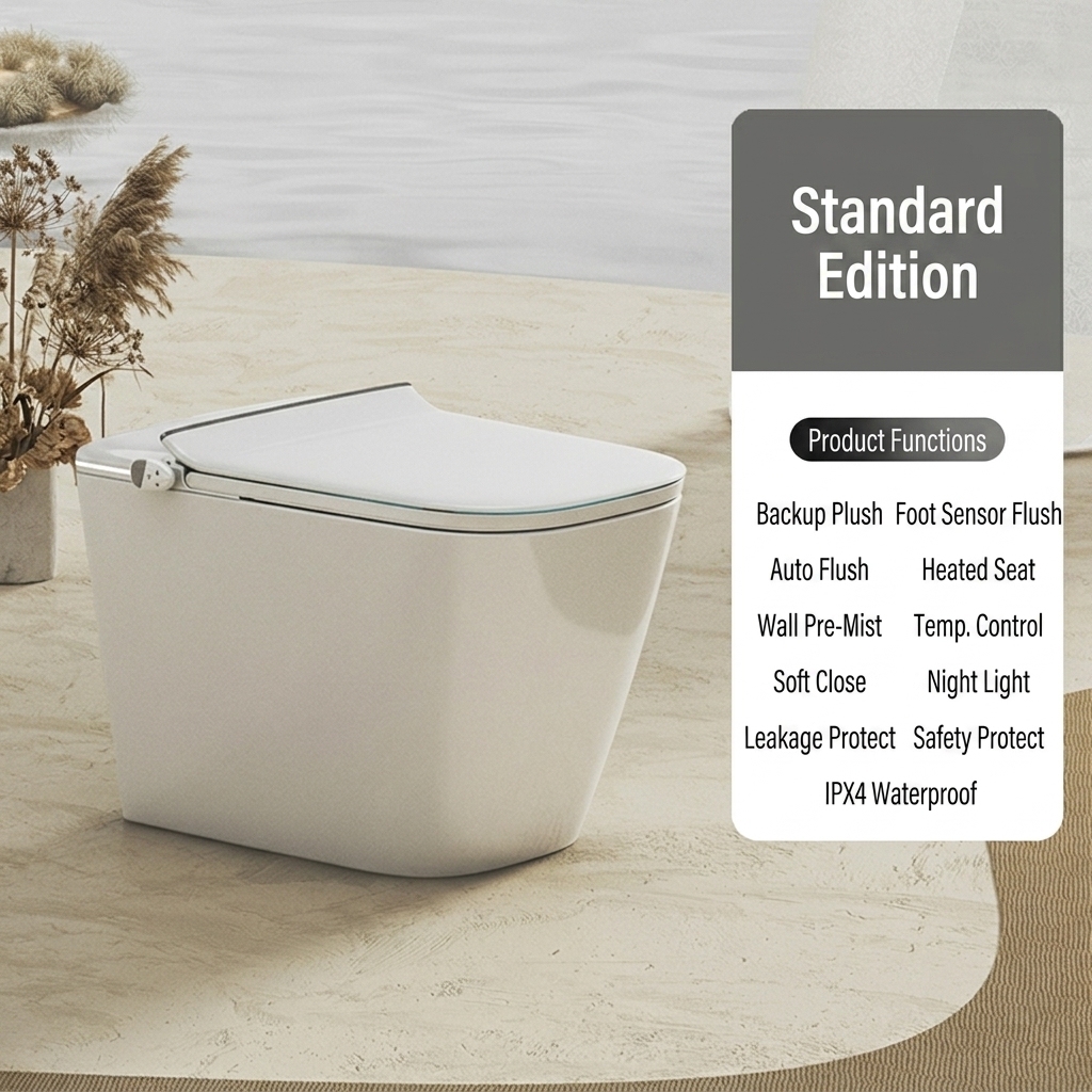 White-basic configuration with water tank