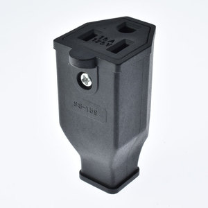 American Standard US Power Plug Plug Type B 3 Phase Male Female Plug <strong>Socket</strong> <strong>125V</strong> 15A Self-assembly Connector - Product Image 6