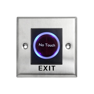 Smart Door Lock <strong>Open</strong> Emergency Door Release Switch Access Control No Touch <strong>Exit</strong> Switch <strong>Button</strong> - Product Image 1