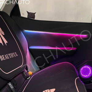 For Toyota Bz3 Color RGB Dynamic Interior Lights Wireless Application Control Environment Atmospheric Automotive LED Light Kit - Product Image 1
