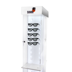 फैक्टरी कस्टमाइज्ड धूप के चश्मे स्विमिंग गोगल ऐक्रेलिक फर्श खड़े रोटेटेबल स्टोरेज डिस्प्ले स्टैंड - Product Image 6