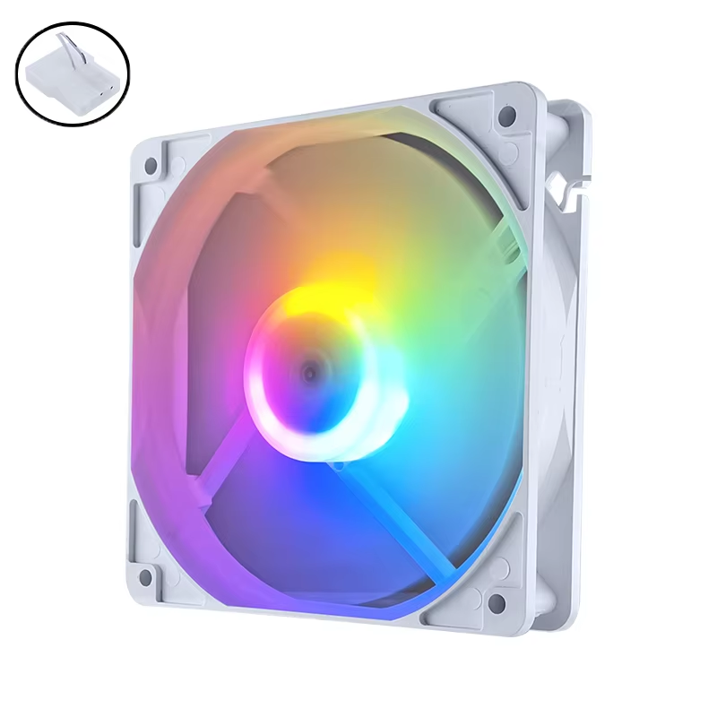 Blanc-Inverse-Lumière colorée (pas de pads pas de paquet)
