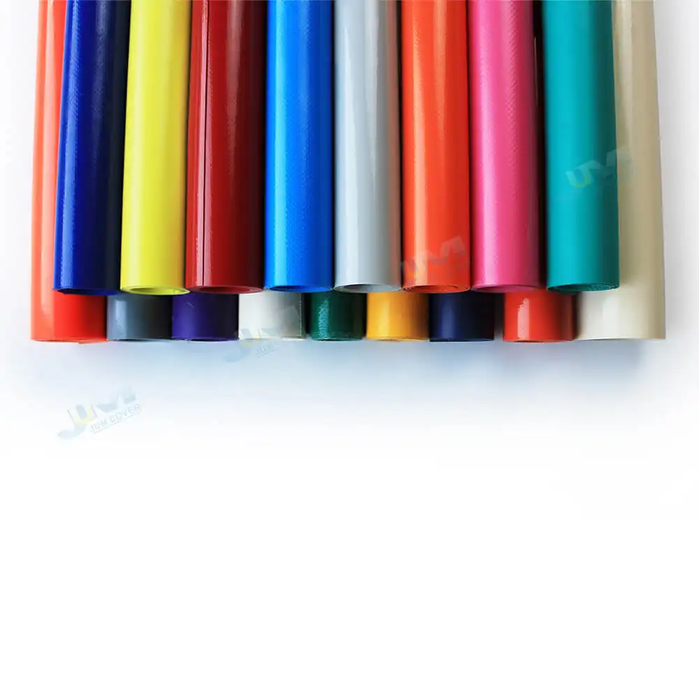 Todos os tipos tamanhos 1000 D Tarpaulin PVC Vinyl Tarp Fabric PVC Tarpaulin usado para capa