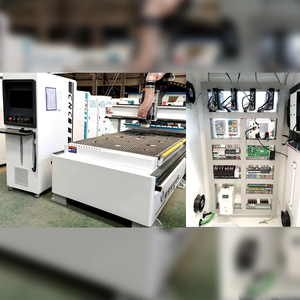 Línea de enrutador CNC de anidamiento de madera SAMACH, enrutador CNC automático de impresión y pegado de etiquetas - Product Image 6