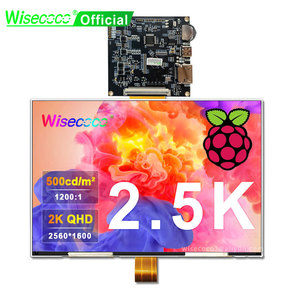 Wisecoco 9 pollici 2.5K ip schermo LCD Touch Display per Raspberry Pi 500nit controllo di accesso Monitor MIPI Driver Board 2560x1600 - Product Image 2