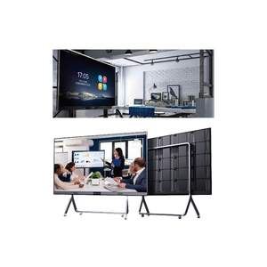 Monitor de pantalla LCD LED para sistema Android interactivo multitáctil con interfaces HDMI USB infrarrojas para educación - Product Image 1