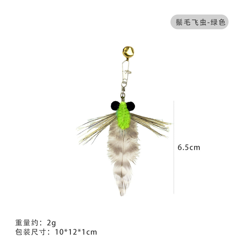 Style crinière vert mouche