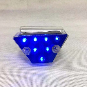 Trafik otoyol kenar bariyeri ışıkları yansıtıcı yamuk Delineator sonrası LED güneş Delineator - Product Image 5