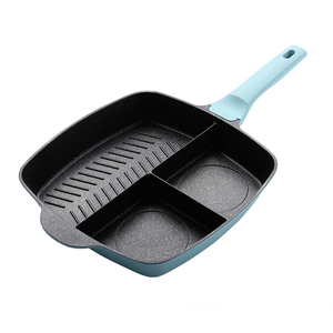 3 trong 1 vỉ nướng hạnh phúc cuộc gọi bánh pizza thép không gỉ desinni chết đúc nướng PAN - Product Image 2