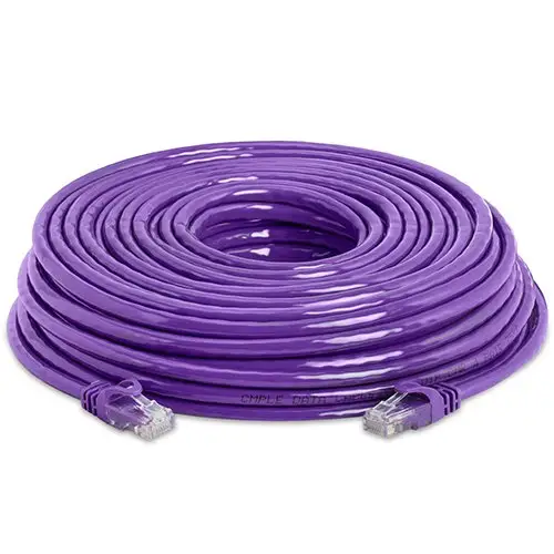 CCA 3FT 1M Ethernet kablosu mavi CAT5 CAT5E RJ45 ağ Ethernet yama kablosu Lan kablosu