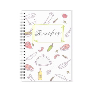 <strong>Recipe</strong> <strong>Book</strong> to Write in Your Own <strong>Recipes</strong> Family Blank Cookbook with Tabs Stickers 8.5&quot; X 11&quot; Gift Ideas for Wife Mom Women - Product Image 1