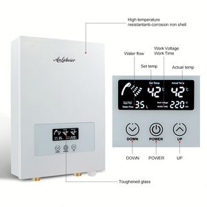 <strong>8000</strong> Watts 220V 380V Water Heater element Cast Aluminium Touch Control Home Shower IPX4 Instant Electric Water Heater - Product Image 4