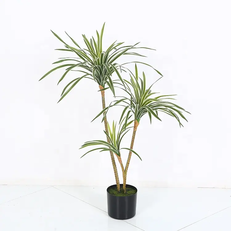 Venta al por mayor planta artificial arreglo decorativo bien hierro árbol para la decoración de la casa bien cycas