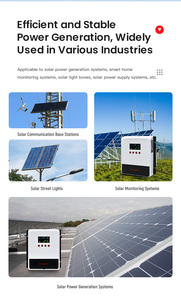 Selbst kühlung 40A 60A 12V 24V 36V 48V Solar Hybrid Laderegler 30A 60A MPPT IP32 100VDC 150VDC LCD-Anzeige MPPT - Product Image 6