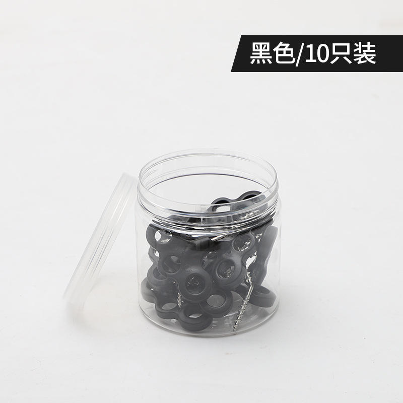 10 black regular-quality pencils (boxed)