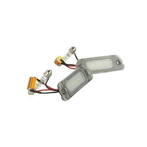 Mercedes Benz r-class W251 ML W164 GL X164 için Led plaka aydınlatma ışığı kiti 12V 3W Canbus tasarım-hata ücretsiz yeni doğrudan güçlendirme - Product Image 1