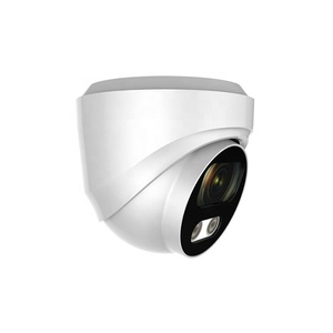 OEM 4MP IP-Kamera Poe Active Deter rence Turret Überwachungs kamera für den Außenbereich IP67 Zwei-Wege-Audio-Farbsicht-IP-Kamera - Product Image 1