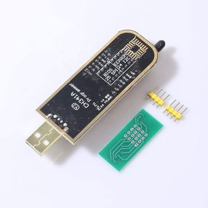 SOP8 SOIC8 Test Clip and CH341 <strong>USB</strong> <strong>Programmer</strong> <strong>Flash</strong> for Most of 24 25 Series EEPROM BIOS Chip