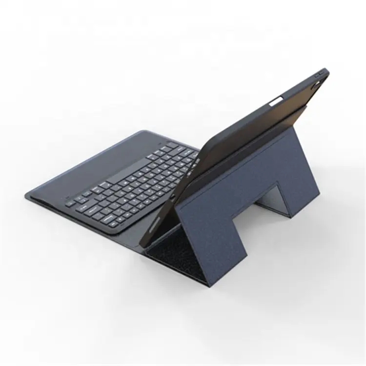 Ультратонкий кожаный чехол с Bluetooth клавиатурой и держателем для карандашей для iPad 10,2 10,9 1112,9 ударопрочный беспроводной чехол для планшета 2022