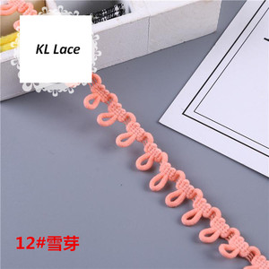 Cores <span class=keywords><strong>Elastic</strong></span> Botão fivela <span class=keywords><strong>Loop</strong></span> cinta rendas 14 35mm de largura franja borla para sacos de roupas colarinho cap Lenços toalhas de mesa